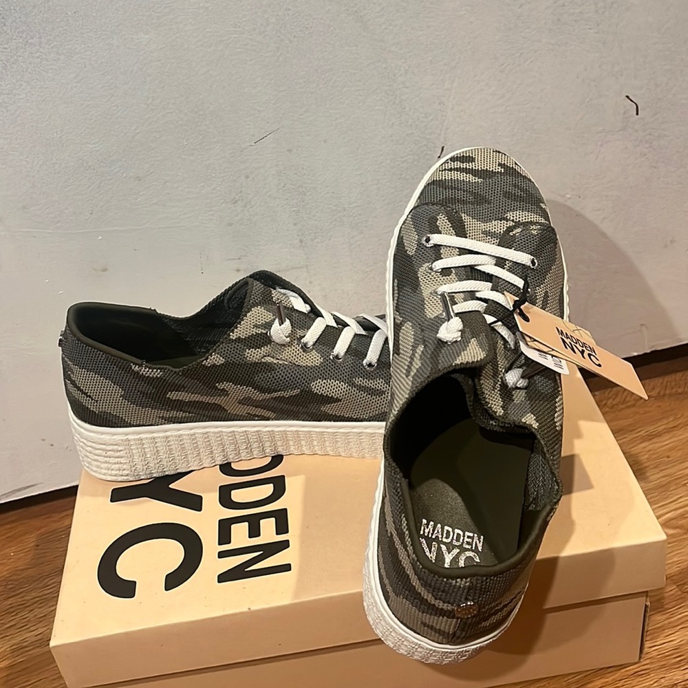 Madden NYC camo sneakers